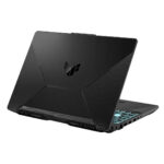 asus tuf gaming a15 ryzen 7 left back view