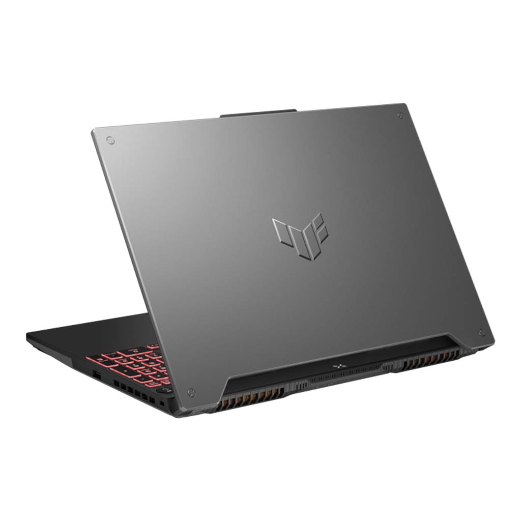 asus tuf a15 ryzen 7 8gb ram back side view