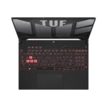 asus tuf gaming a15 top view