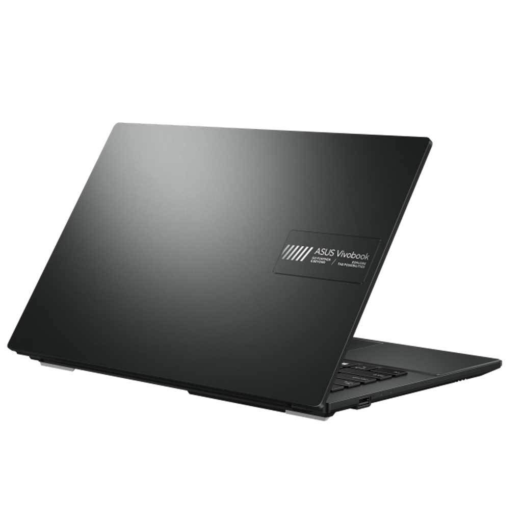 asus vivobook go core i3 13th gen left back view