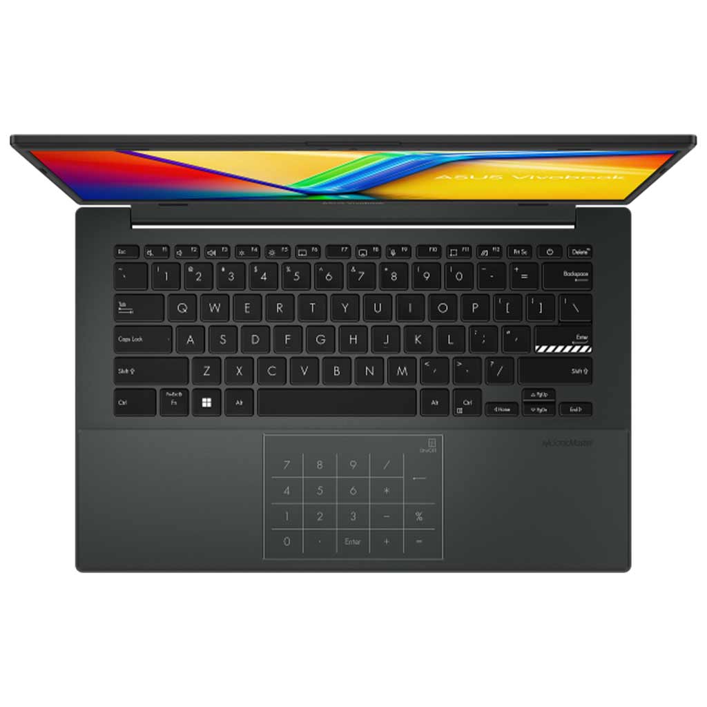 asus vivobook go core i3 13th gen top view