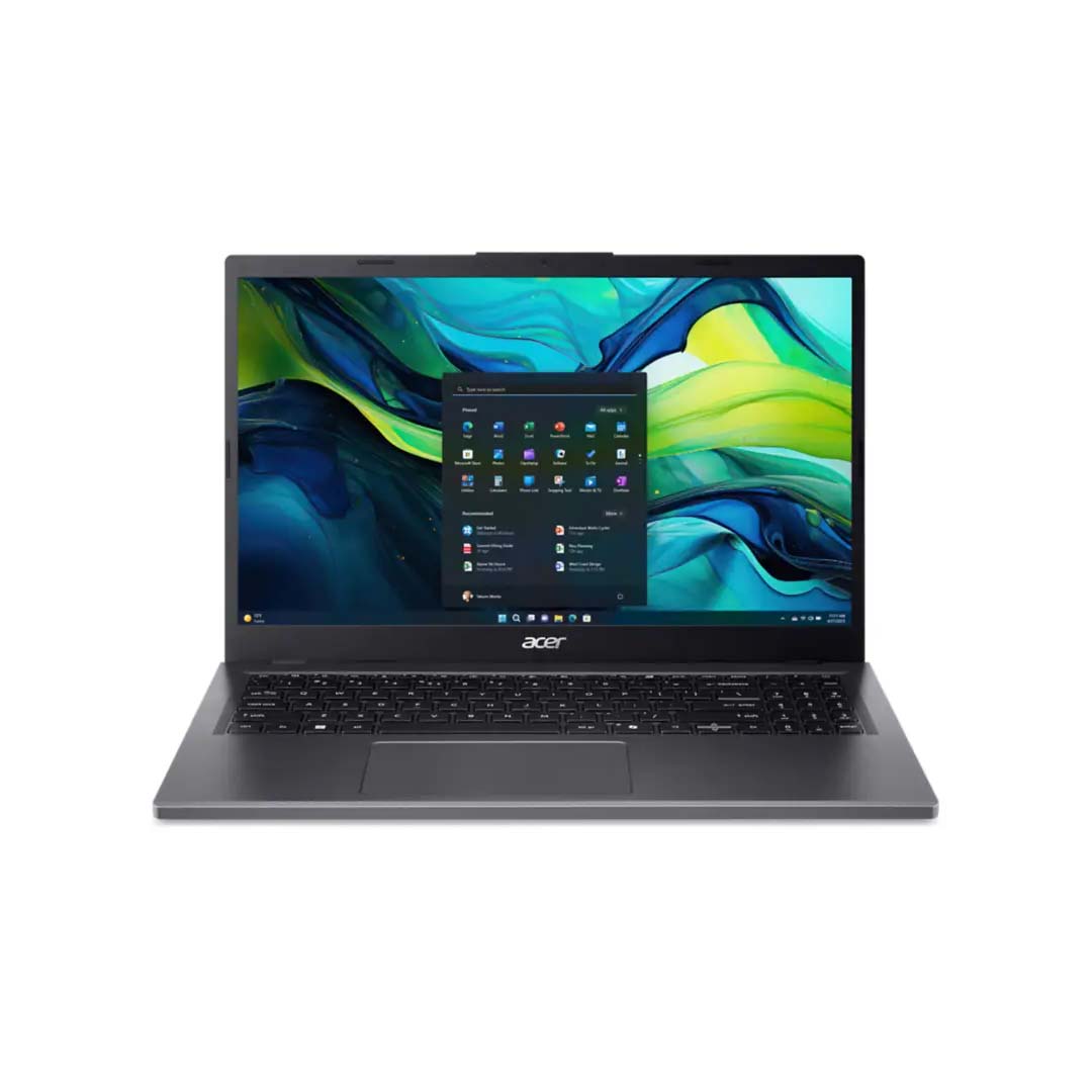 acer aspire 15 core 3 14th gen 100u front view