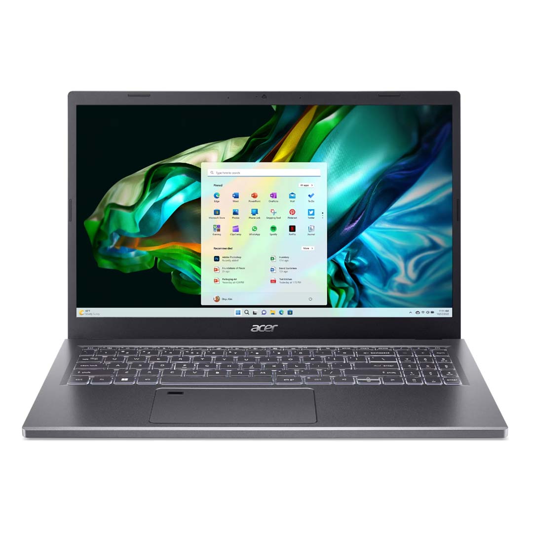 acer aspire 5 15 core i3 13th gen front view