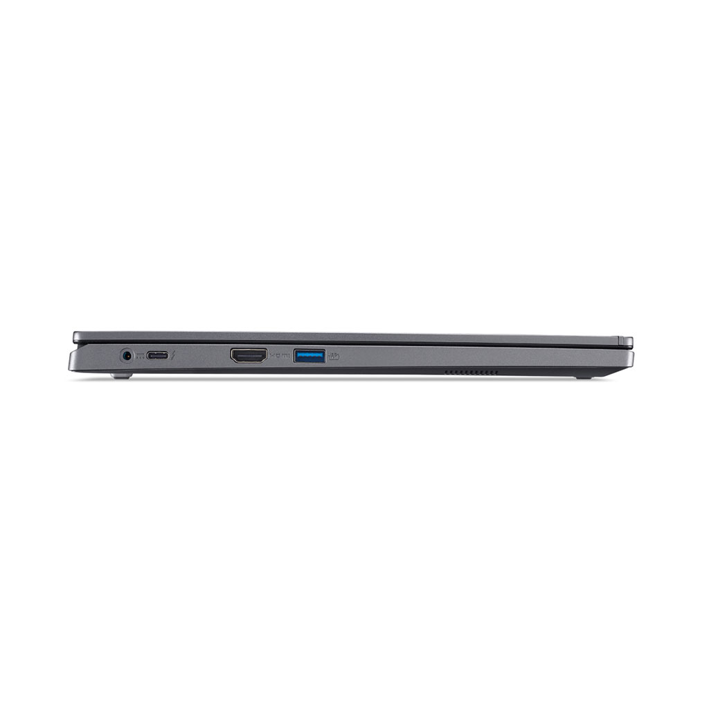 acer aspire 5 gaming core i5 12th gen left ports view