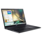 acer aspire 7 core i5 12th gen left side view