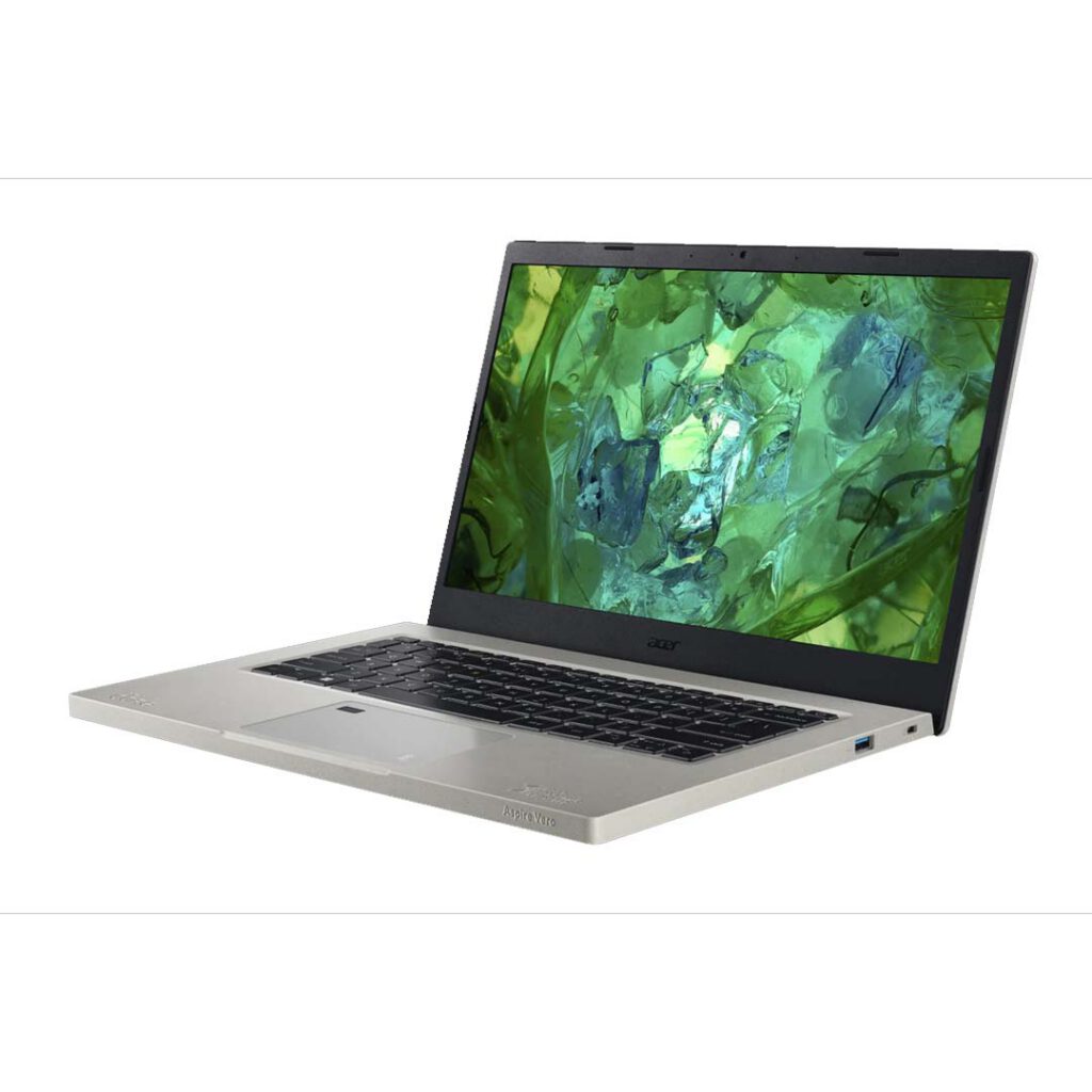 acer aspire vero core i7 13th gen right side view