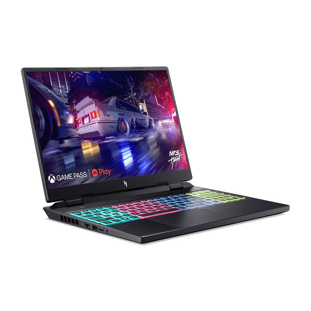 acer nitro 16 core i7 13th gen left side view