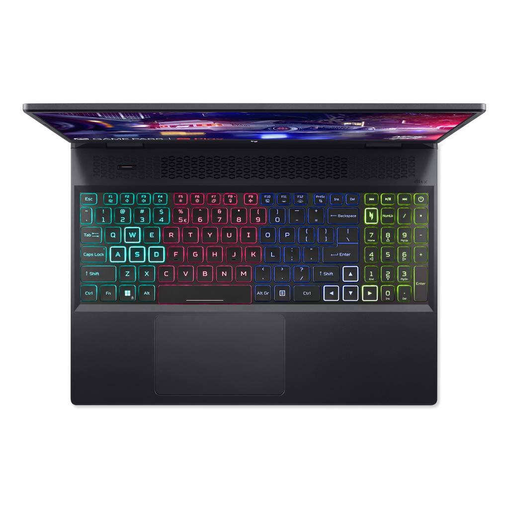 acer nitro 16 core i7 13th gen top view