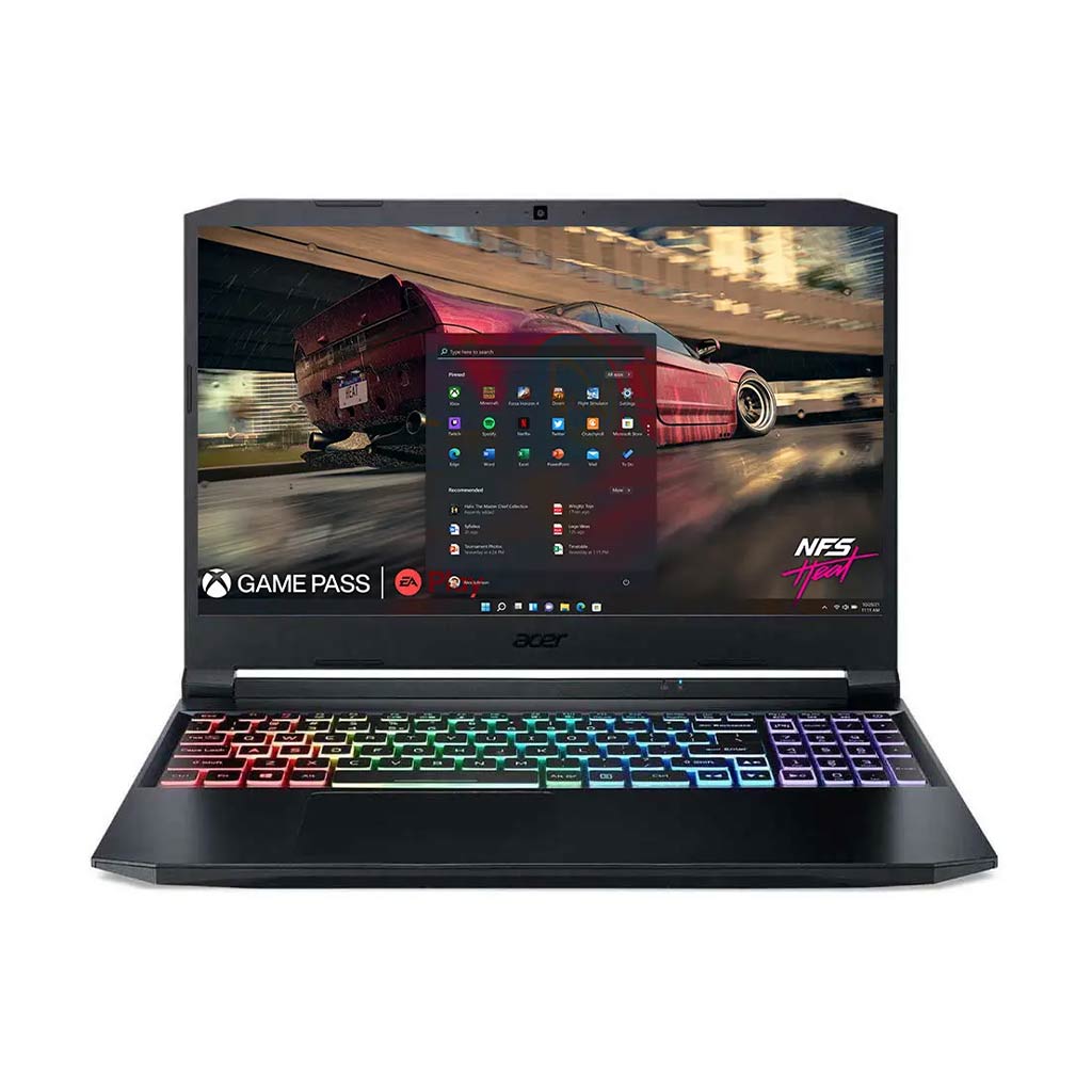 acer nitro 5 core i5 12th gen front view
