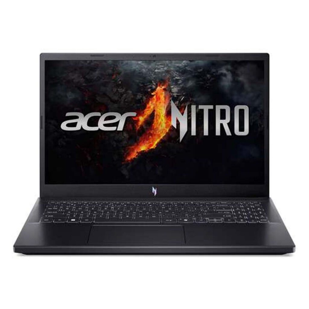 acer nitro v15 gaming ryzen 5 front view