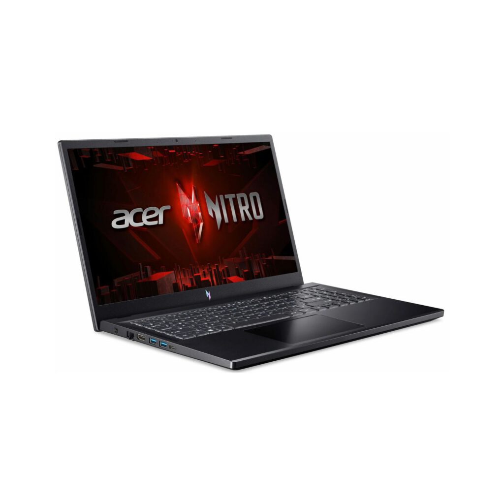 acer nitro v15 core i5 13th gen left view