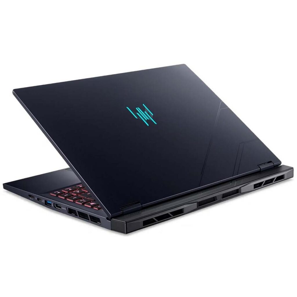 acer predator helios neo 14 core ultra 7 right back view