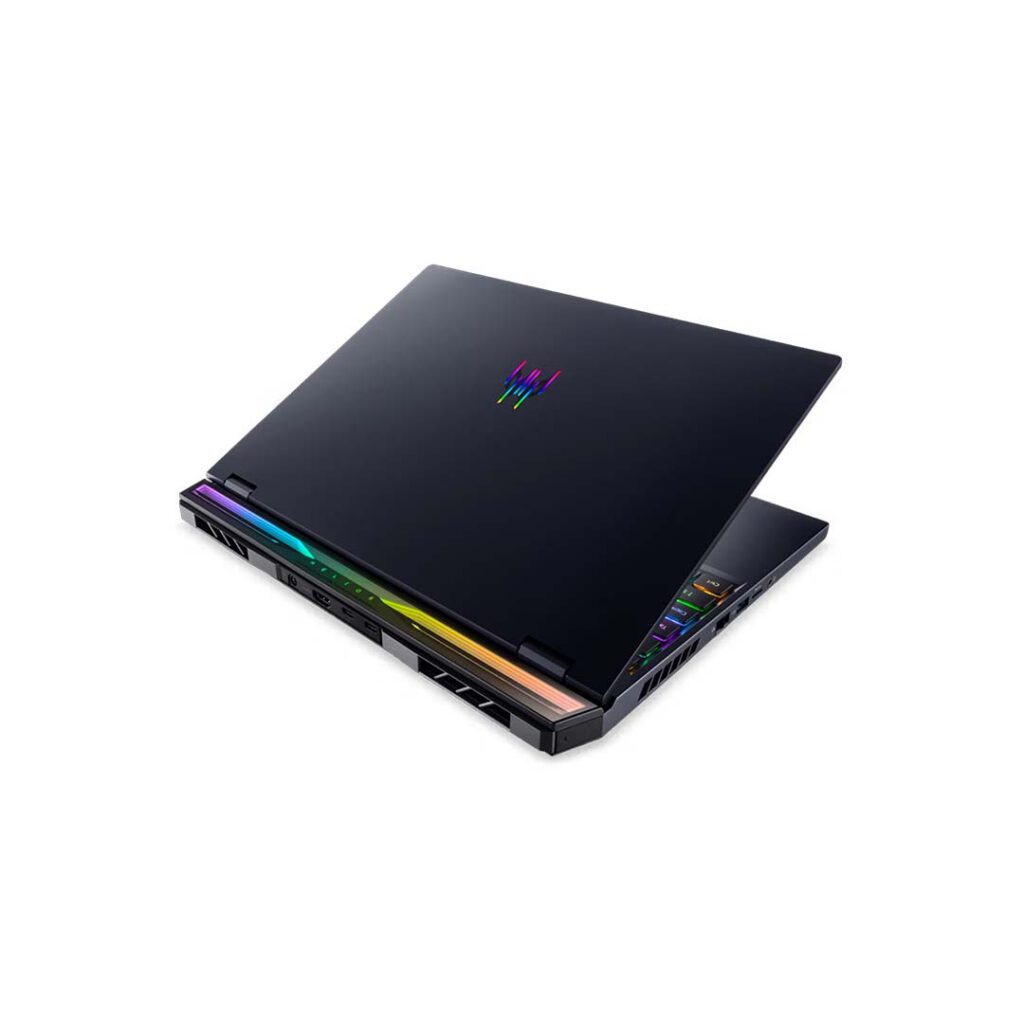 acer predator helios neo 16 core i9 left back view