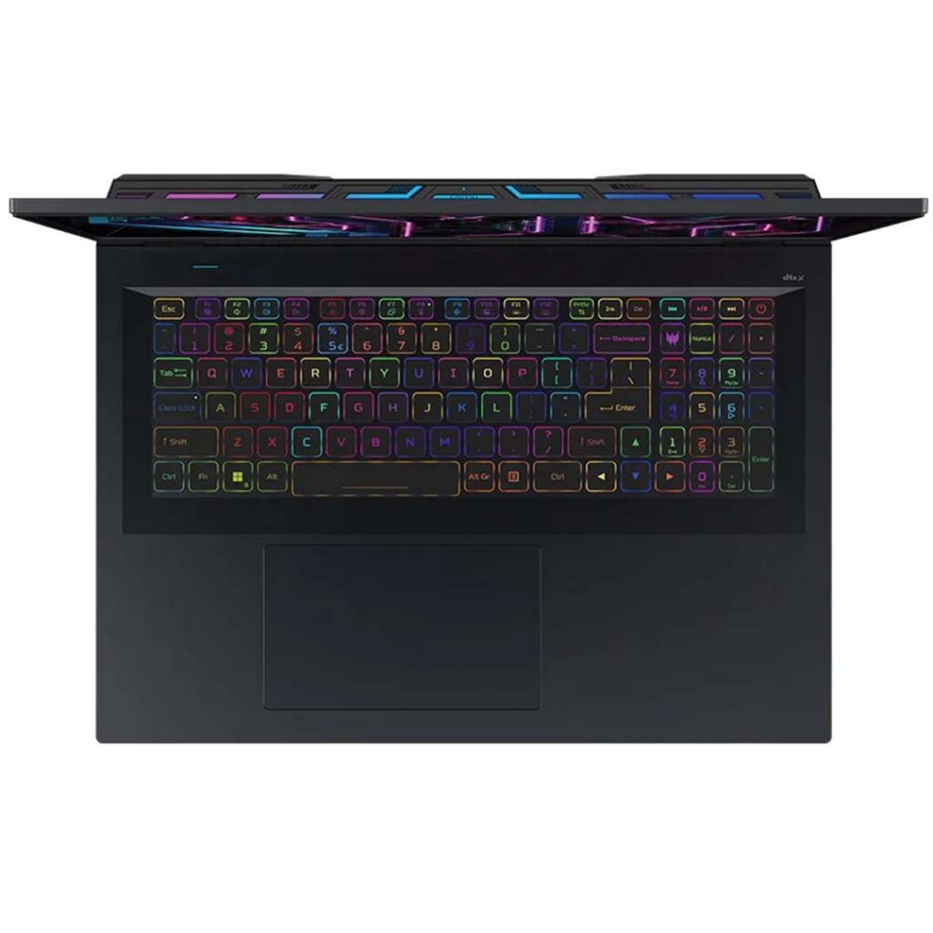 acer predator helios neo 16 core i9 top view