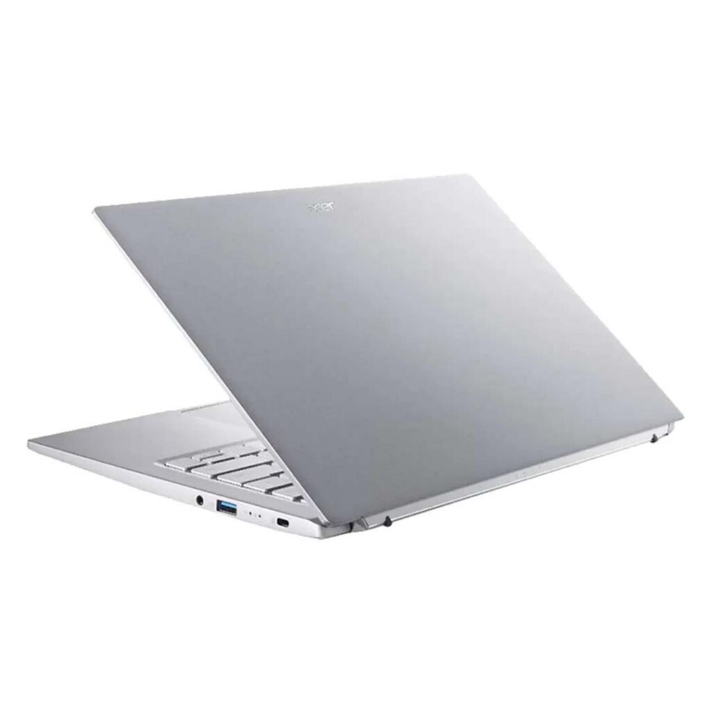 acer swift go 14 ryzen 5 right back view