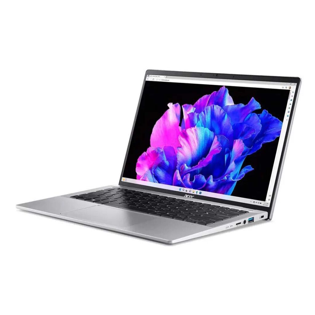 acer swift go 14 ultra 7 right view