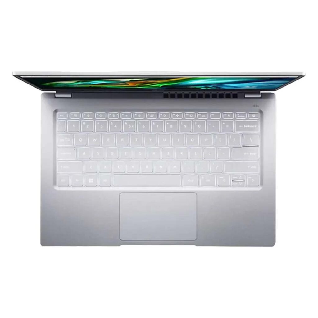 acer swift go 14 ryzen 5 top view