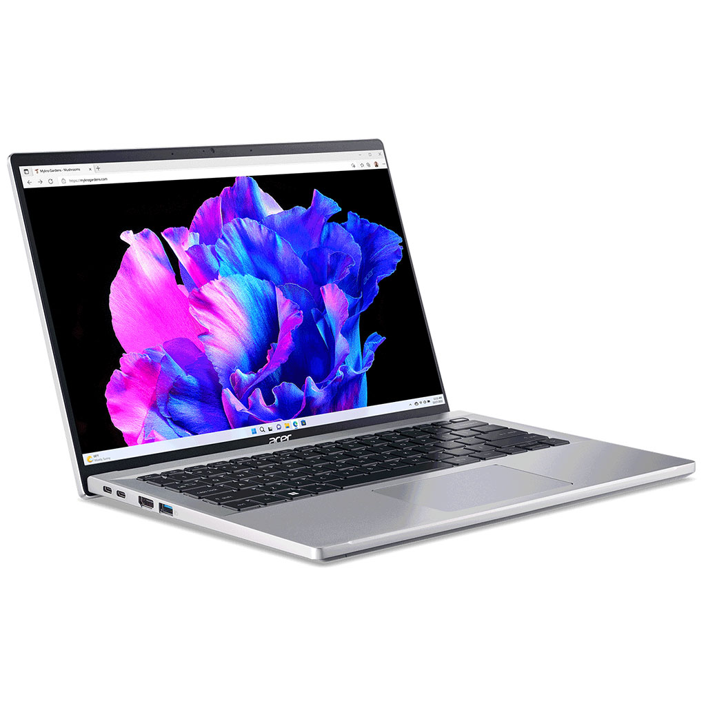 acer swift go ryzen 5 left view