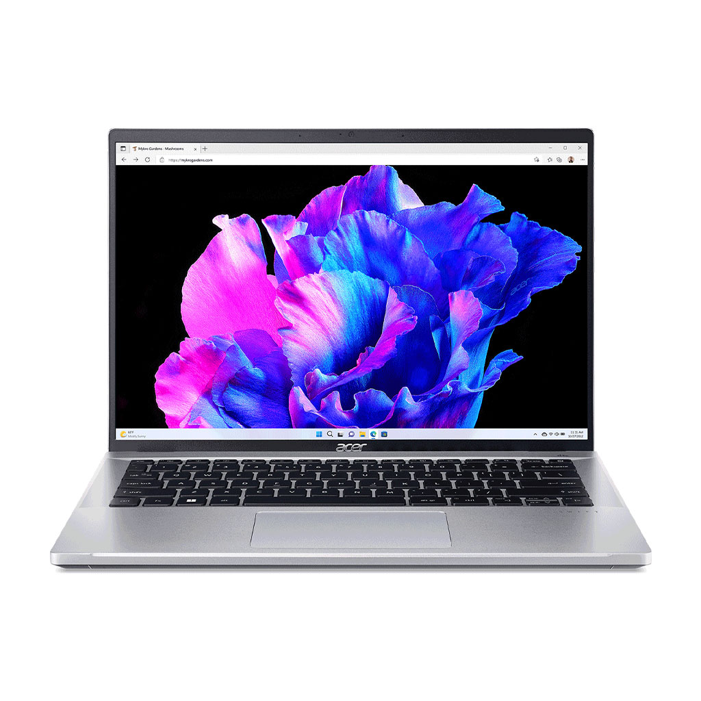 acer swift go ryzen 5 front view