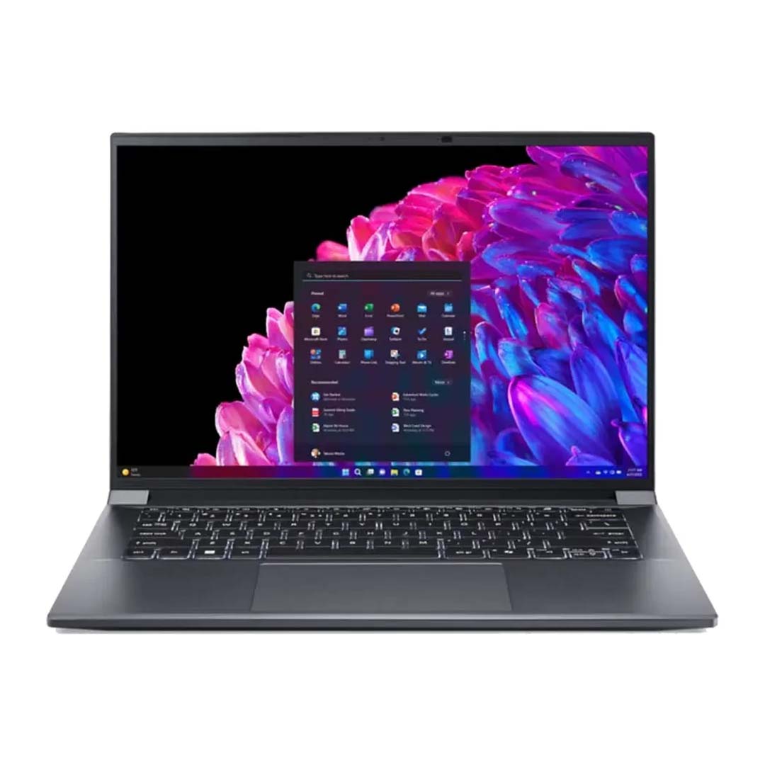 acer swift x ultra 5 front view