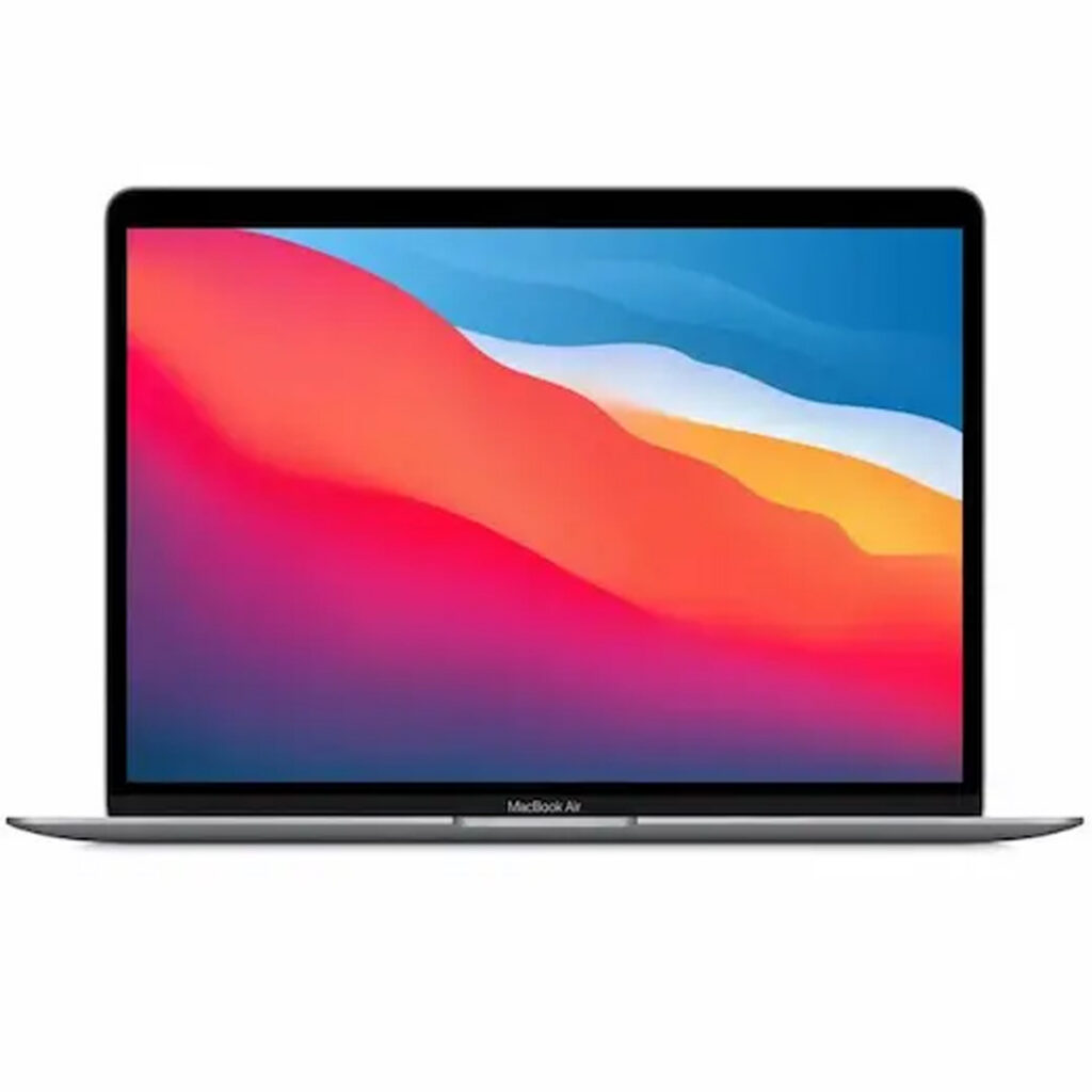 apple macbook air m1 front view