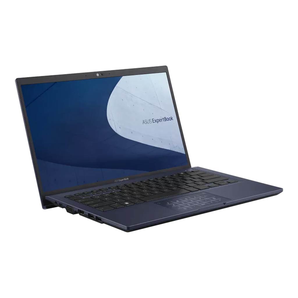 asus expertbook b1400 core i7 12th gen left view