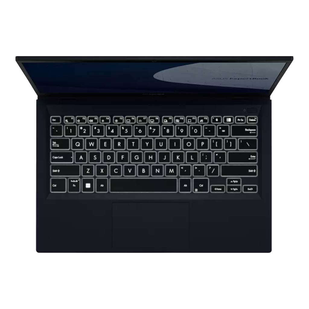 asus expertbook b1400 core i7 12th gen top view