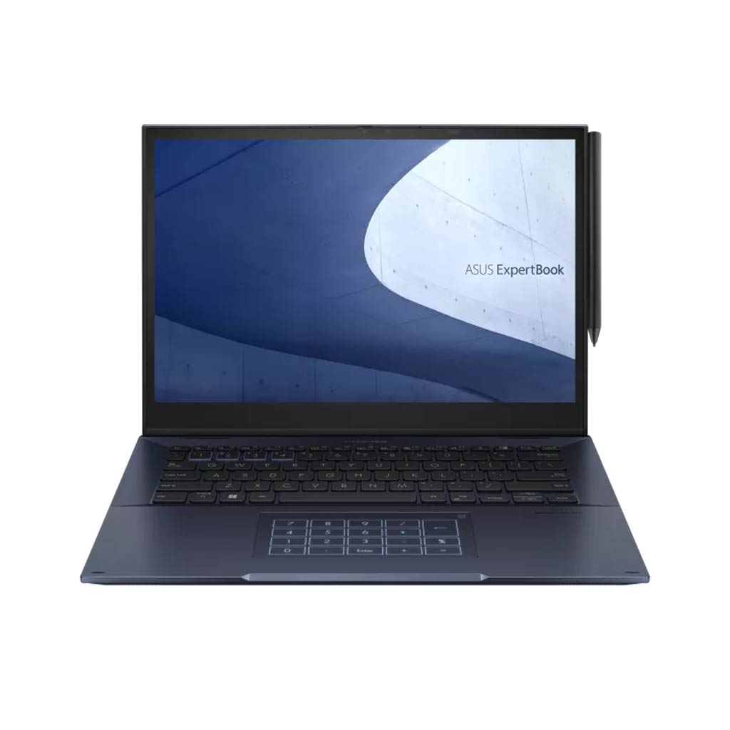 asus expertbook b7 intel core i5 front view