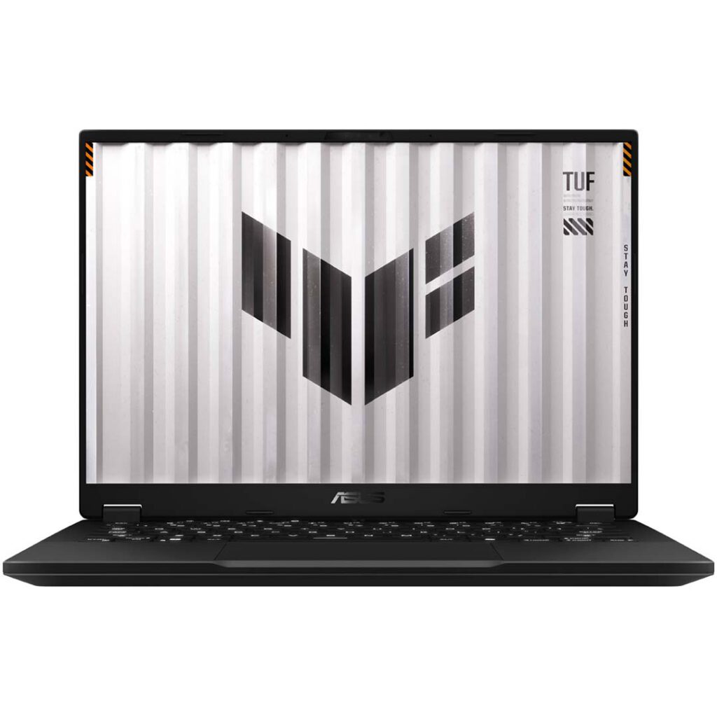 asus tuf gaming a14 ryzen ai 9 front view