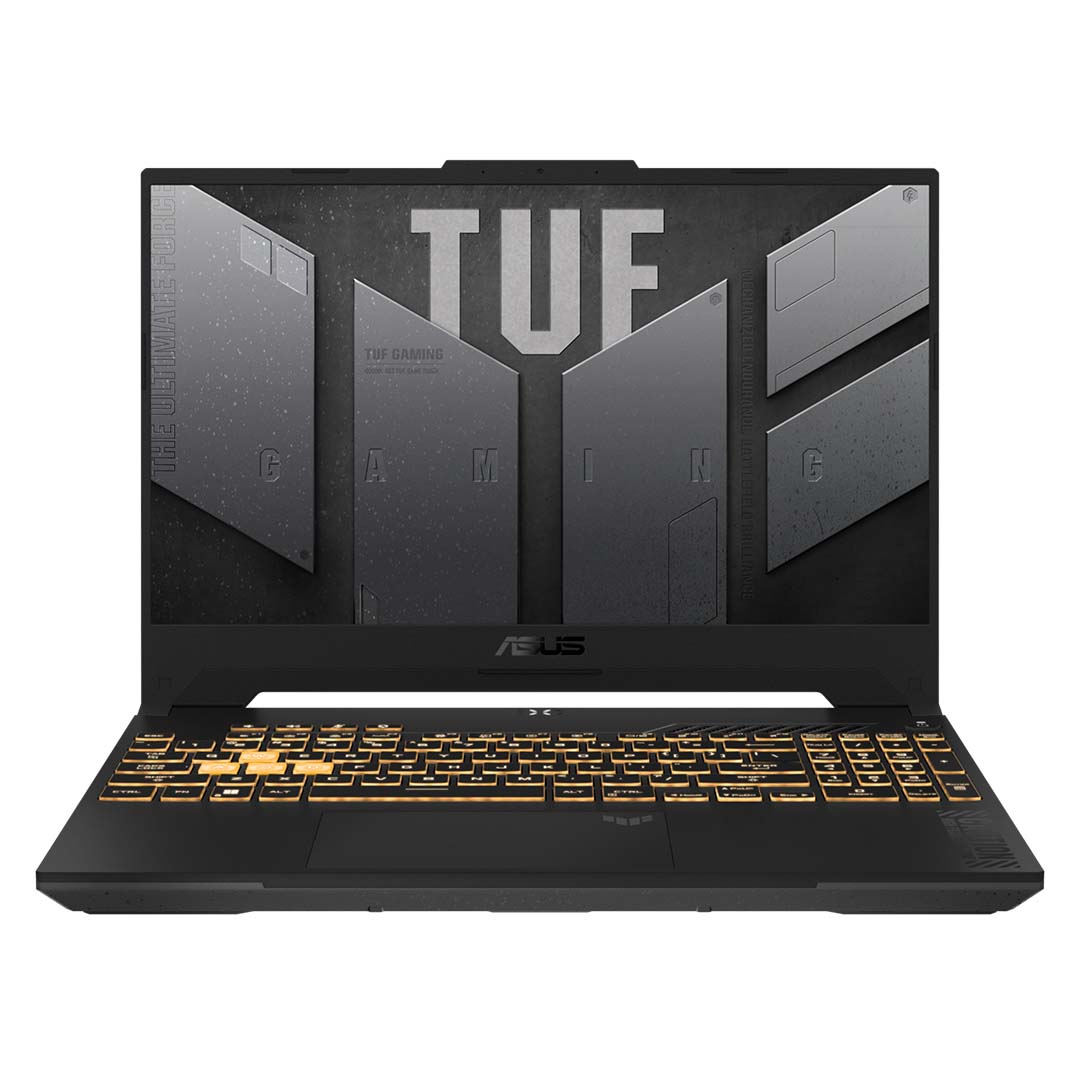 asus tuf gaming f15 core i7 13th gen front view