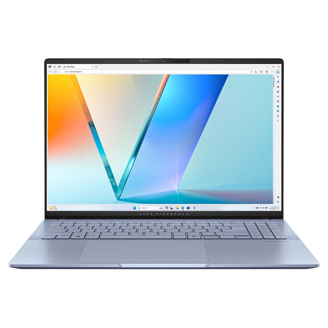 asus vivobook s 16 ultra 9 14th gen front view