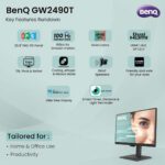 benq gw2490t 24 inch monitor key features