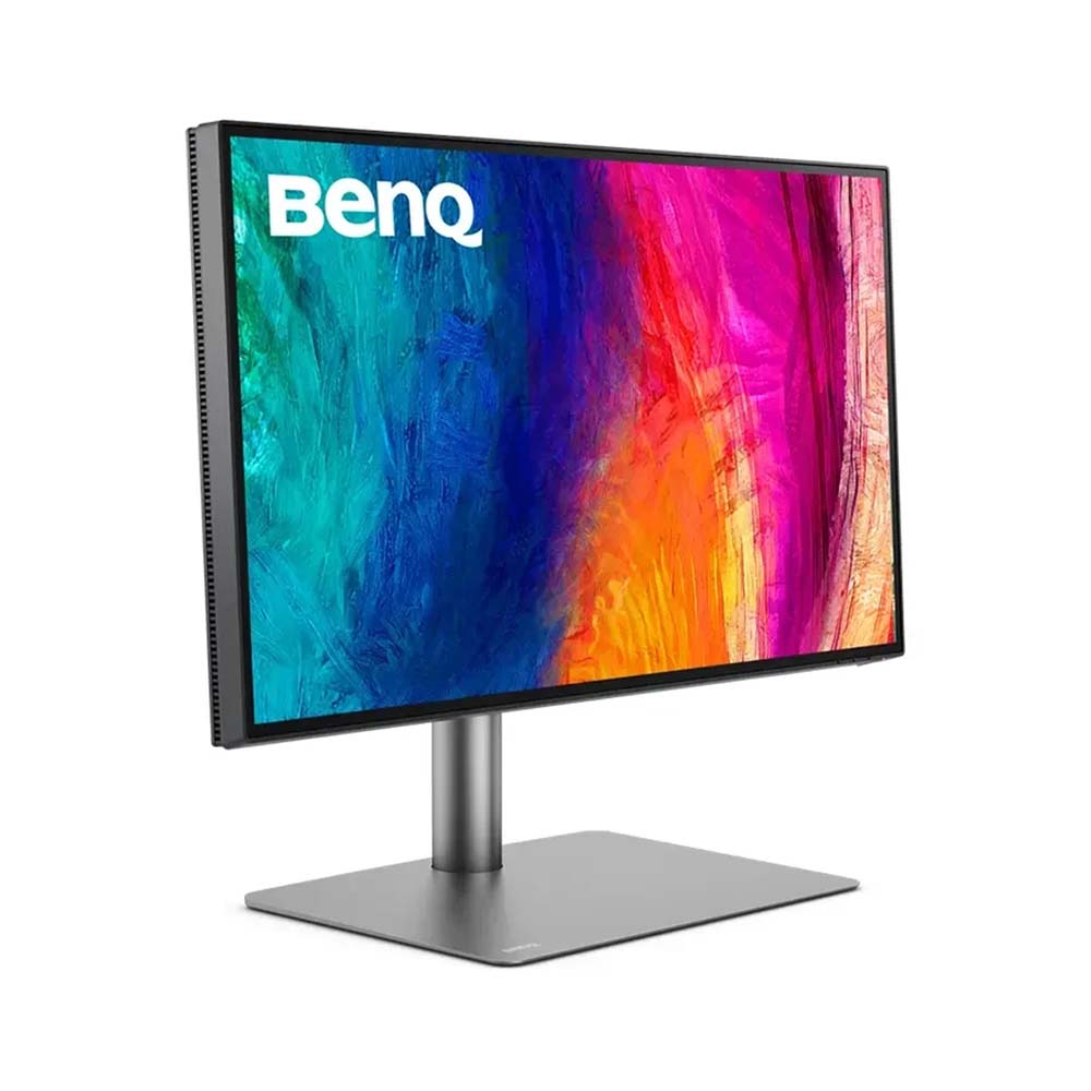 benq pd3205u 4k monitor left side view