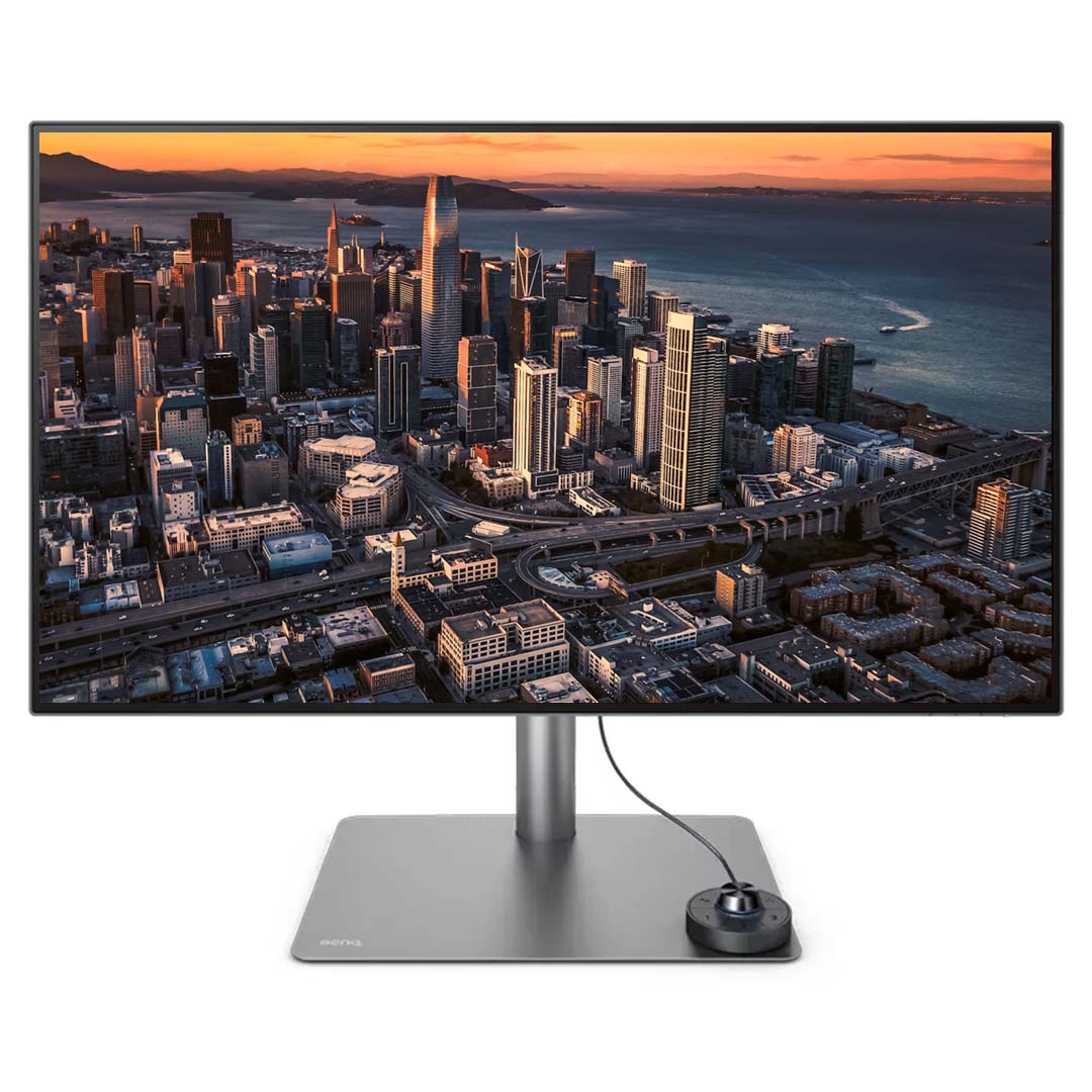 benq pd2725u 4k monitor front view