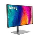 benq pd3225u 4k hdr monitor left side view