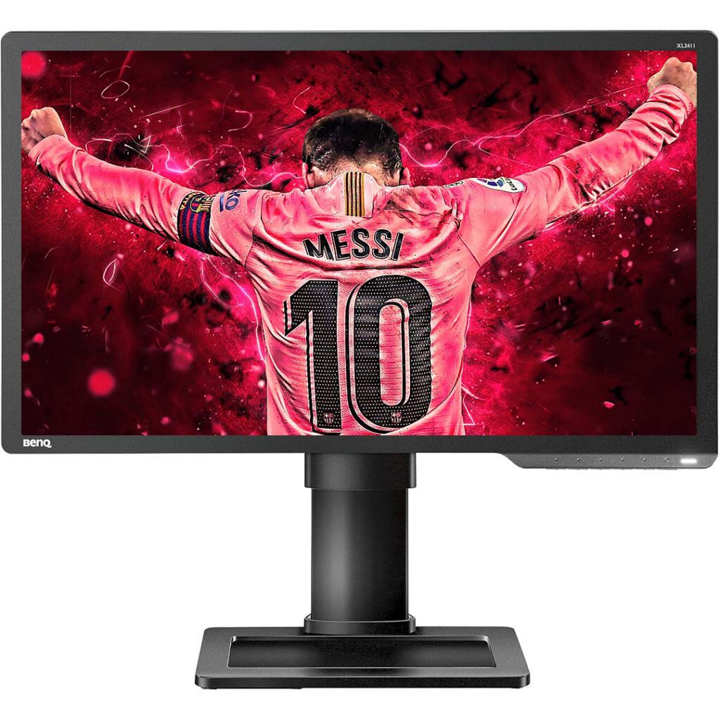 benq zowie 24 inch monitor front view