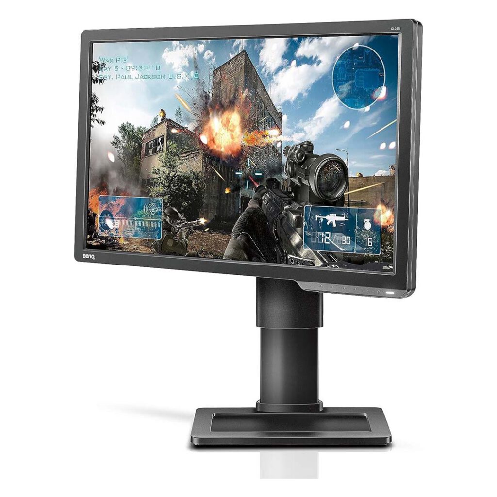benq zowie 24 inch monitor side view