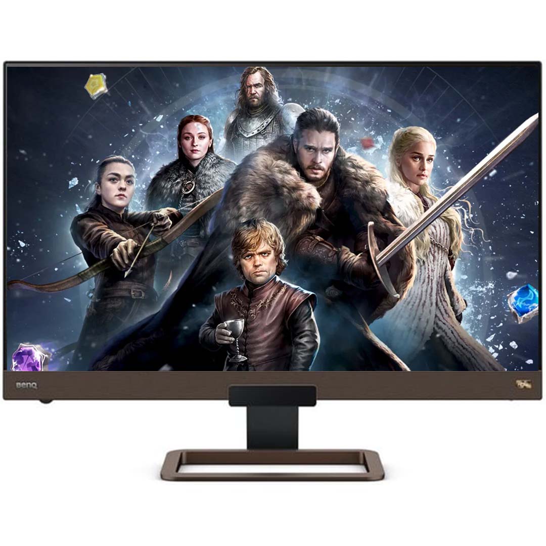 benq ex2780q 2k monitor front view