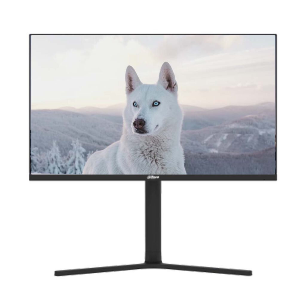 dahua 24 inch monitor front view