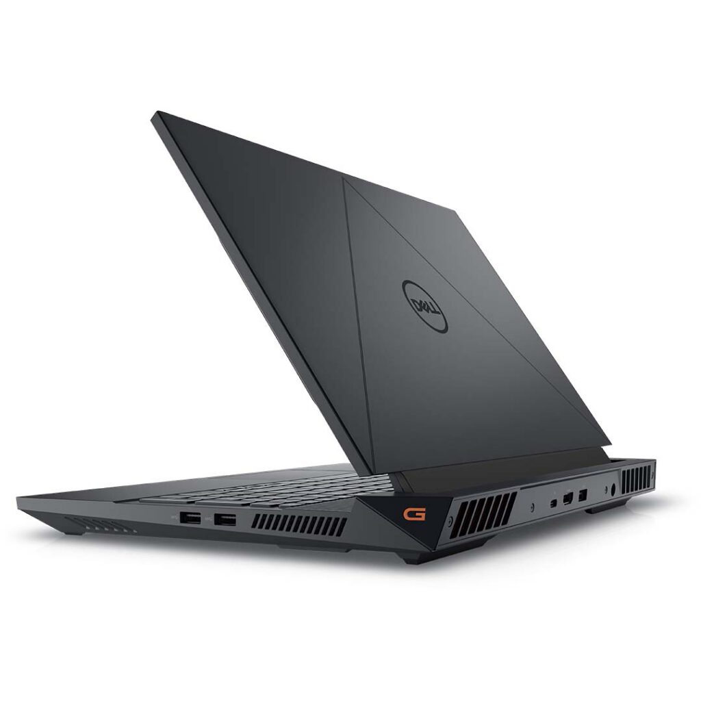 dell g15 gaming laptop ryzen 7 side view