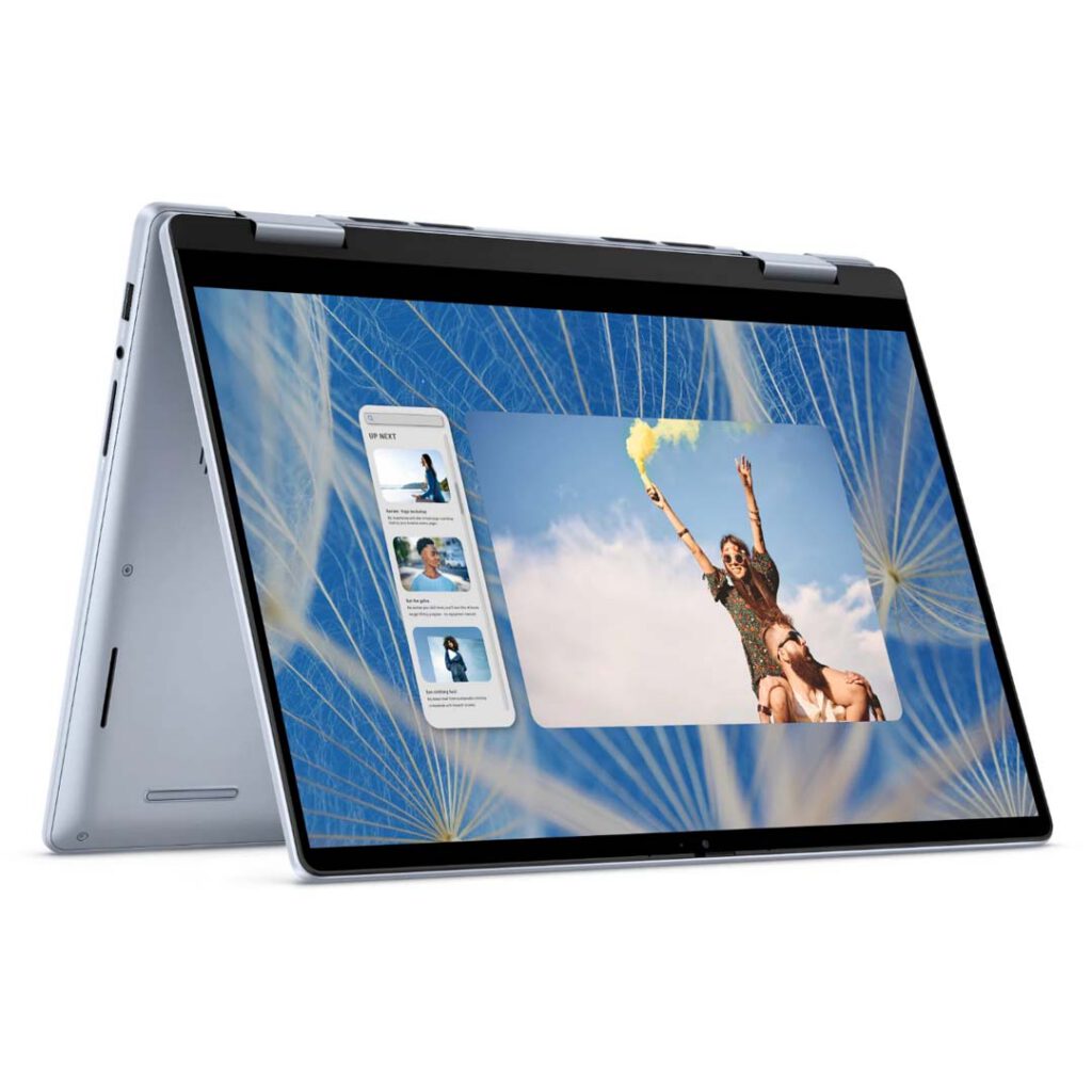 dell inspiron 14 7440 core 7 14th gen inverted view