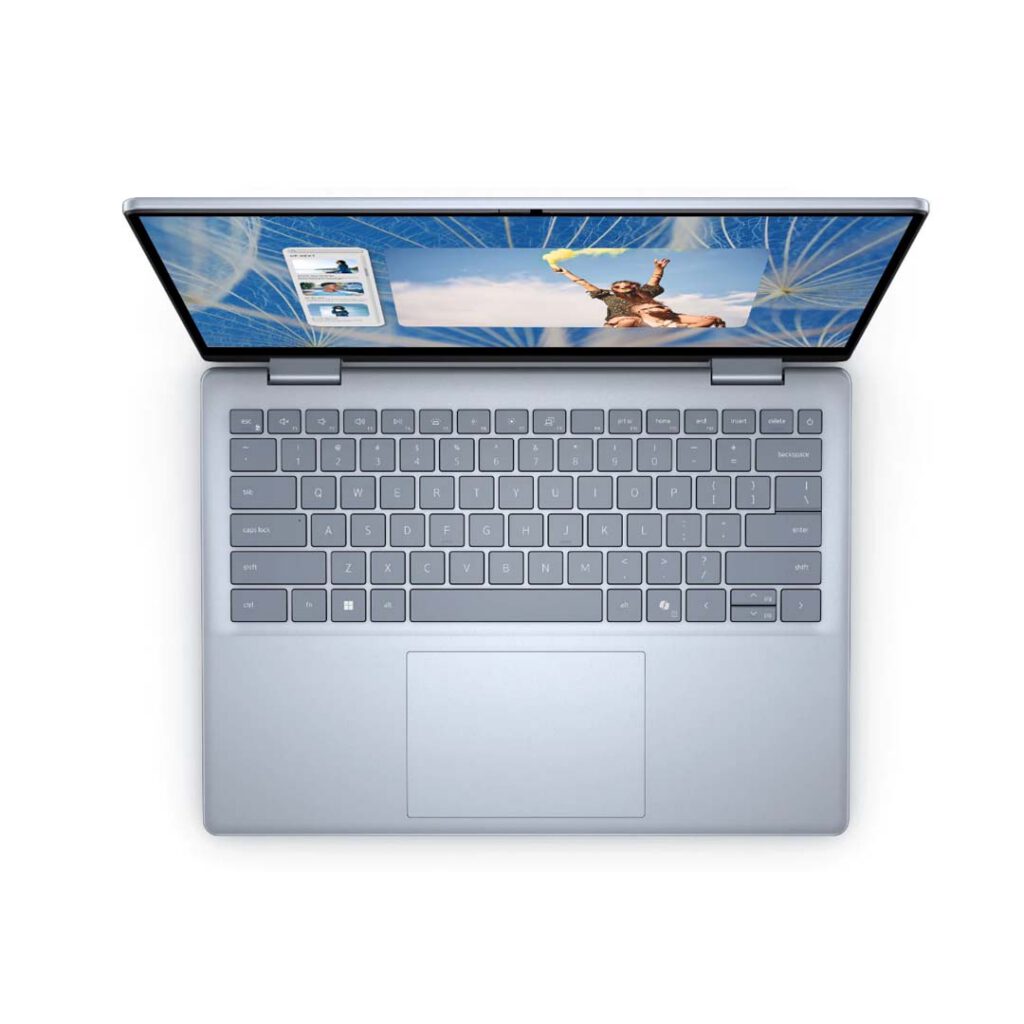 dell inspiron 14 7440 core 7 14th gen top view