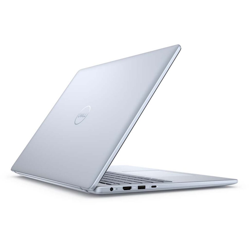dell inspiron 16 5645 ryzen 7 left back view