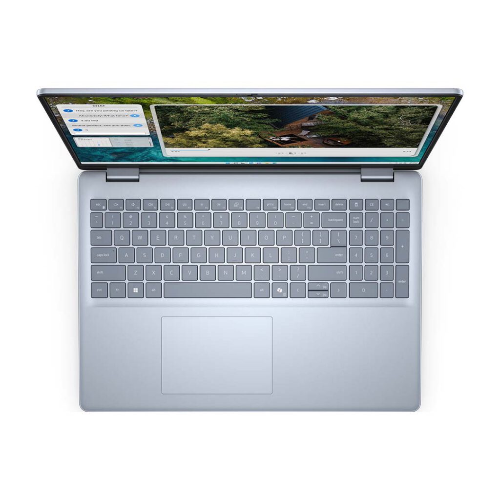 dell inspiron 16 5645 ryzen 7 top view