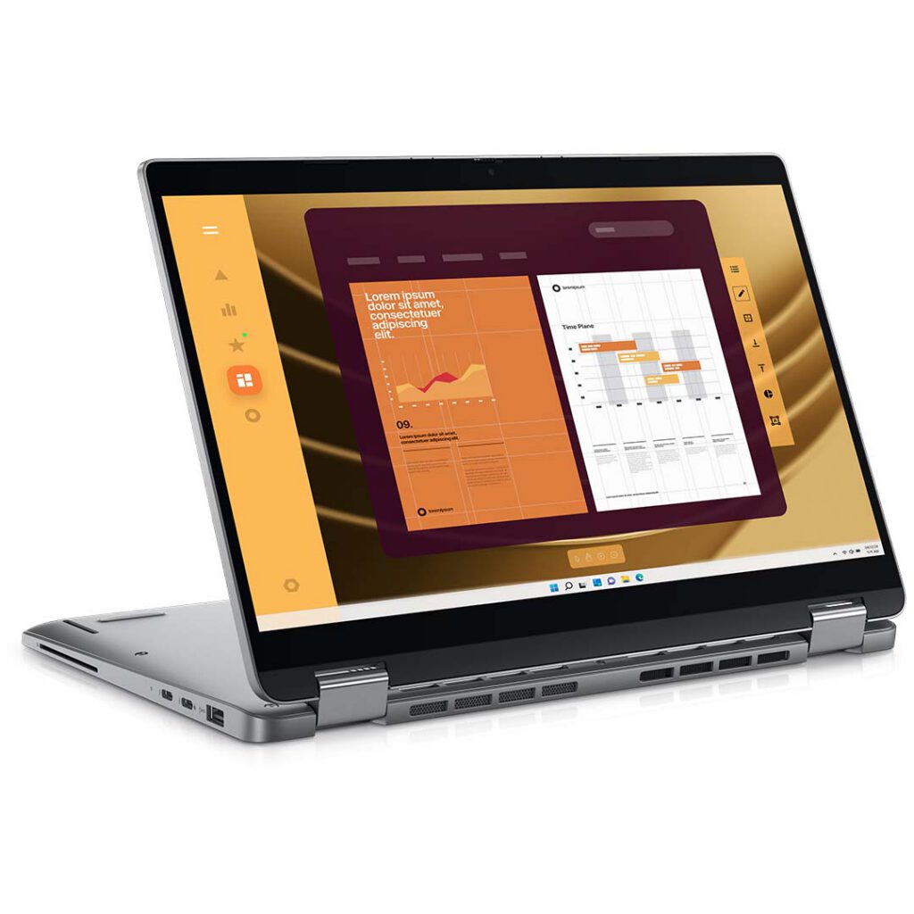 dell latitude 13 2 in 1 laptop view