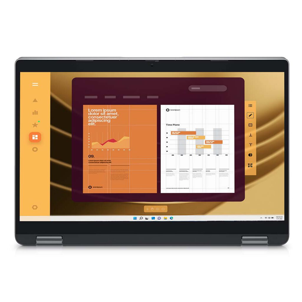 dell latitude 13 front view