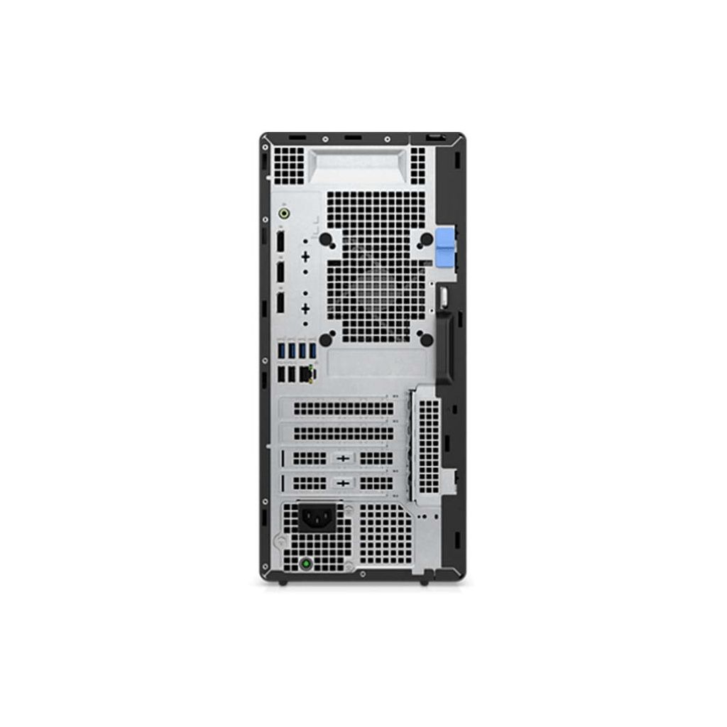 dell optiplex 74010 tower desktop back side view