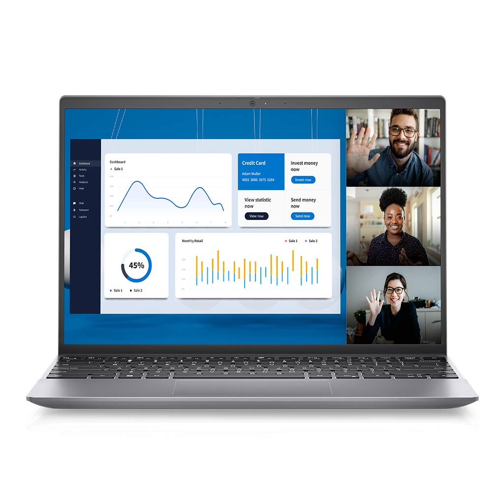 dell vostro 13 5320 core i5 12th gen front view