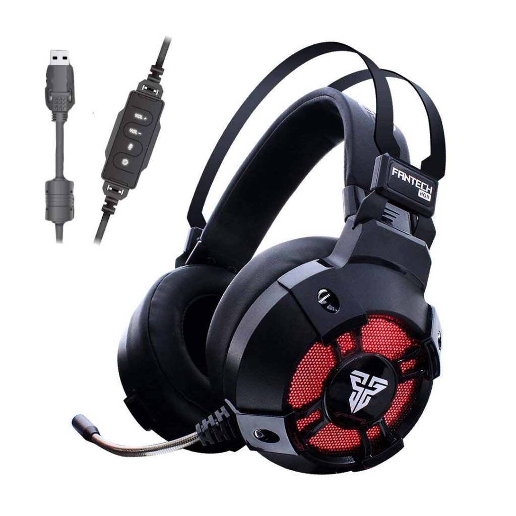 fantech hg11 gaming headset buttons and usb