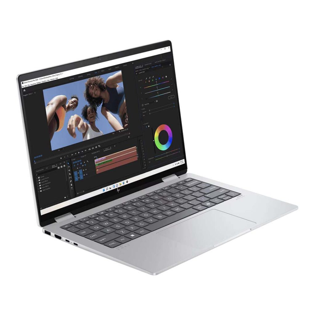 hp envy x360 leftside view